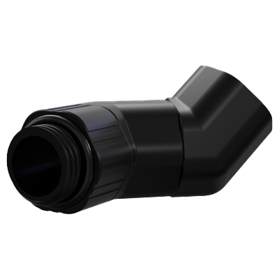 90 Degree Dual Rotary Fitting