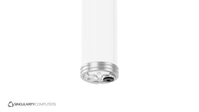 Protium 3.0 Reservoir 200mm Acrylic Silver - Image 4