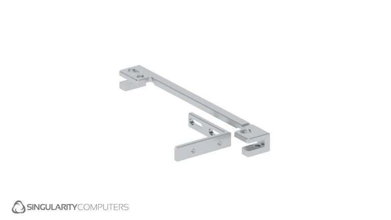 Spectre 1st Vertical GPU Mount – Silver - Singularity Computers