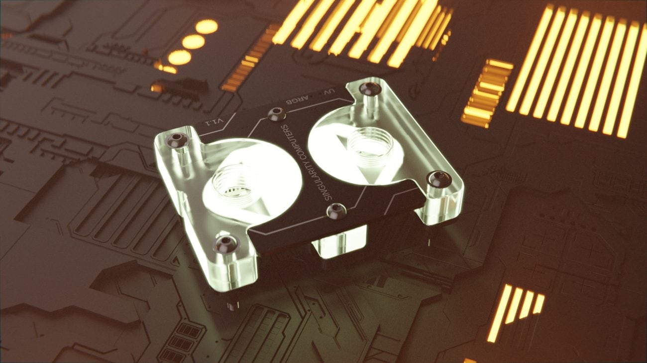 Coming Soon: Singularity Computers Plasma Water-block - Singularity ...
