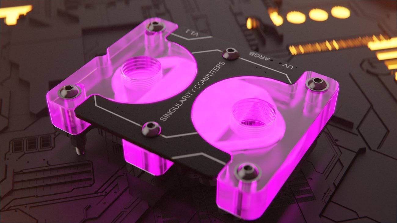 Coming Soon: Singularity Computers Plasma Water-block - Singularity ...