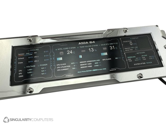 Spectre PSU Shroud Screen Silver - Image 2