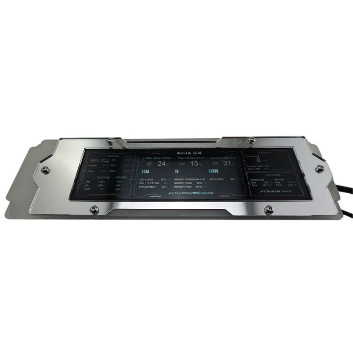 Spectre PSU Shroud Screen Silver - Image 1