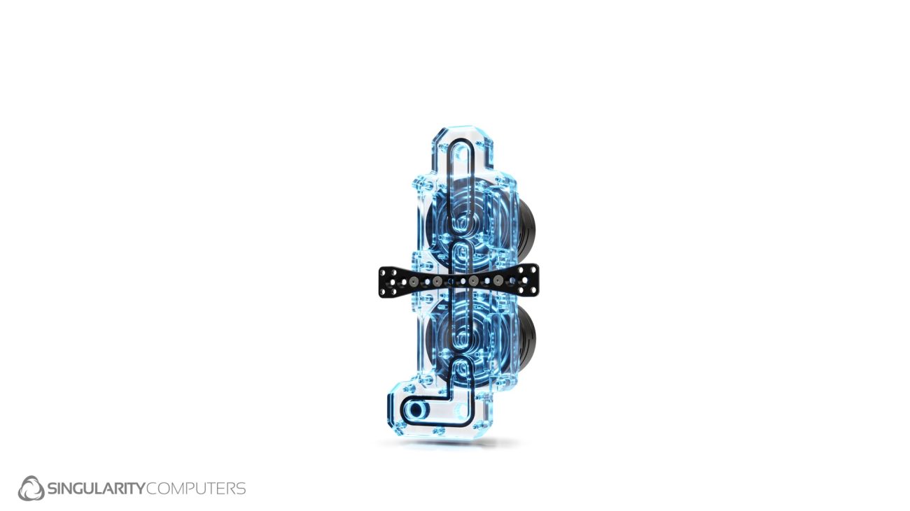 Introducing Dual D5 Radiator Pump Top - Singularity Computers