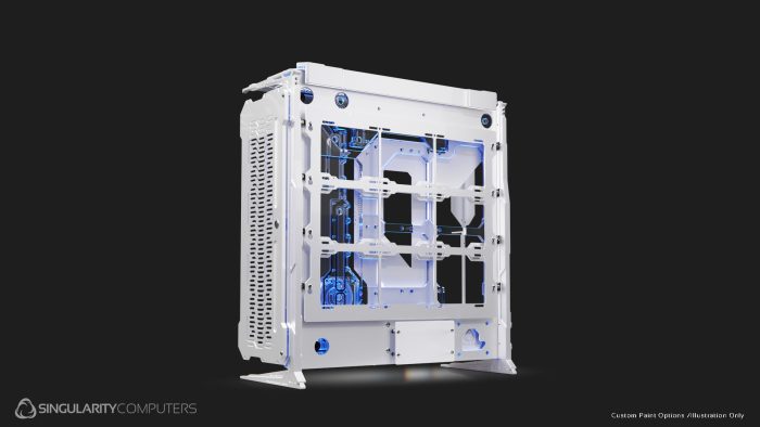 Introducing Spectre Enterprise White Edition - Singularity Computers