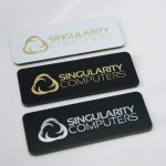 Singularity Computers Case Badges