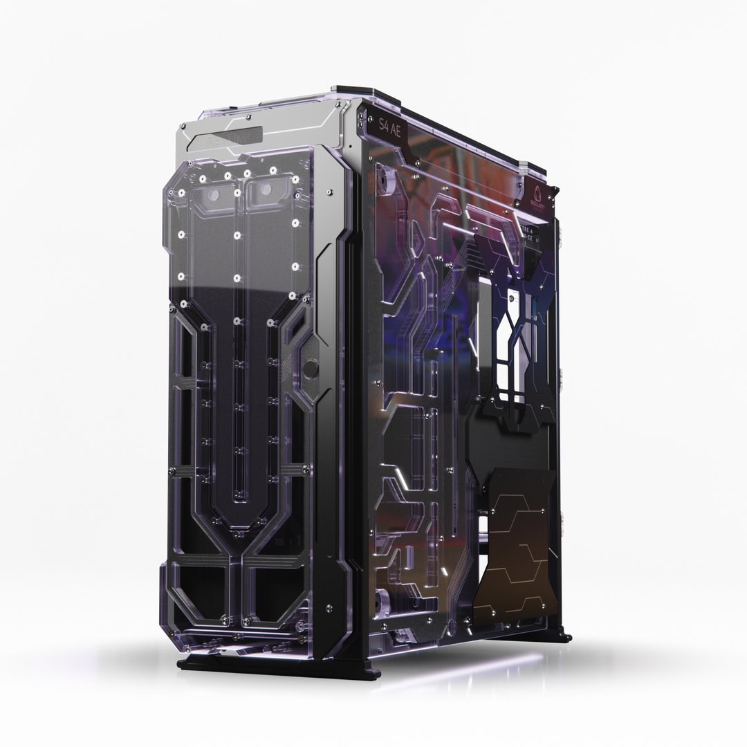 Spectre 4-M Dark Water-cooling Case - Singularity Computers