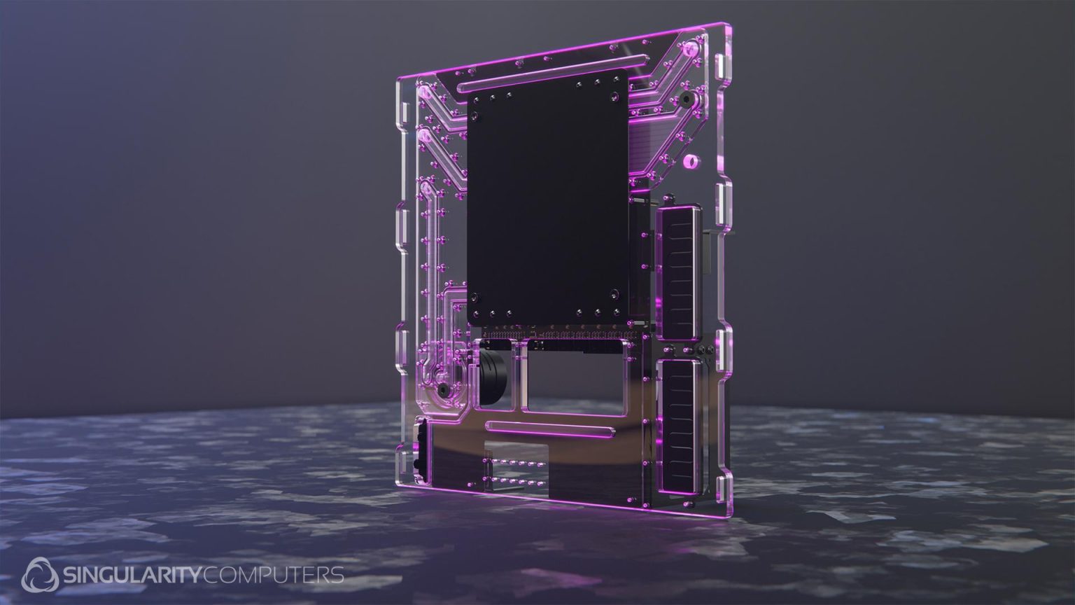 Announcing Portal Wall Mounted Case - Singularity Computers
