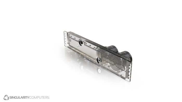 Rackmount Dual D5 Reservoir Combo Distribution Plate - Image 7