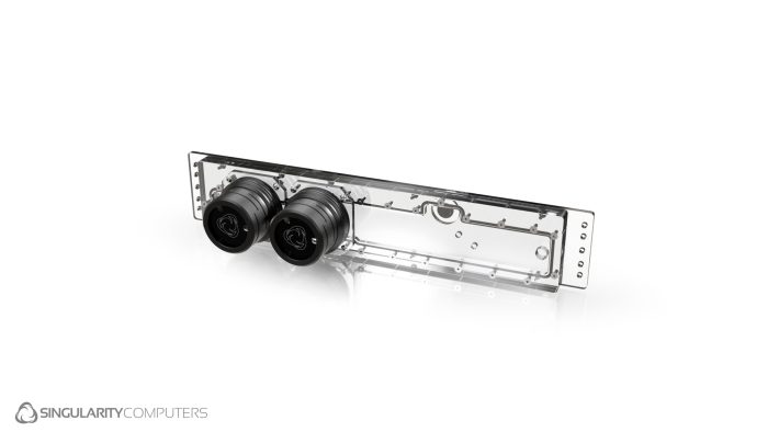 Rackmount Dual D5 Reservoir Combo Distribution Plate - Image 5