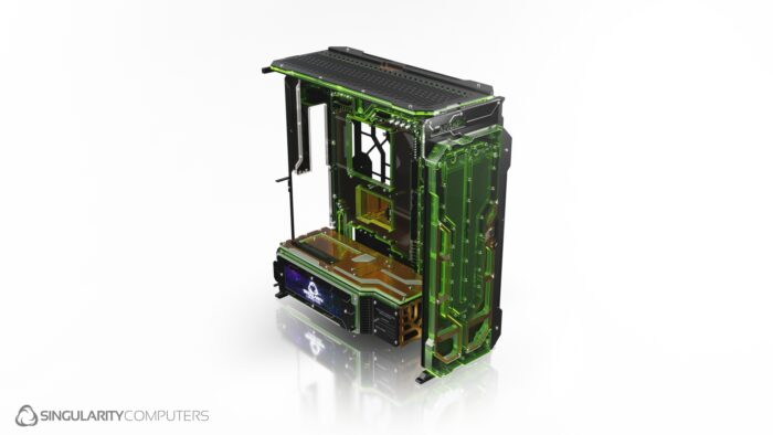 Spectre 4 Aevum Gold Elite Limited Edition Water-cooling Case - Image 9