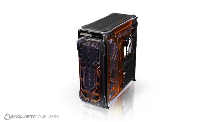 Spectre 4 Aevum Gold Elite Limited Edition Water-cooling Case - Image 9