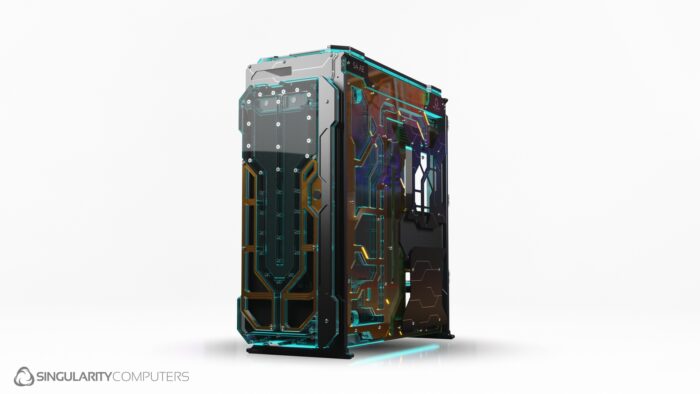 Spectre 4 Aevum Gold Elite Limited Edition Water-cooling Case - Image 9