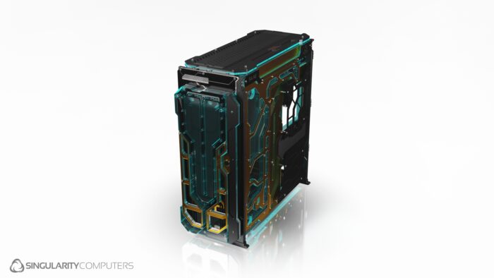 Spectre 4 Aevum Gold Elite Limited Edition Water-cooling Case - Image 8
