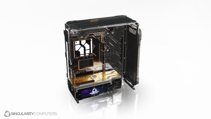 Spectre 4 Aevum Gold Elite Limited Edition Water-cooling Case - Image 3