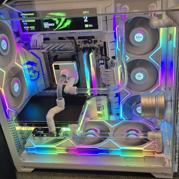 Tricky's Lian Li Vision Compact Build - Singularity Computers