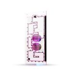 Lian Li O11D XL EVO Front Dual D5 Reservoir Distribution Plate Clear