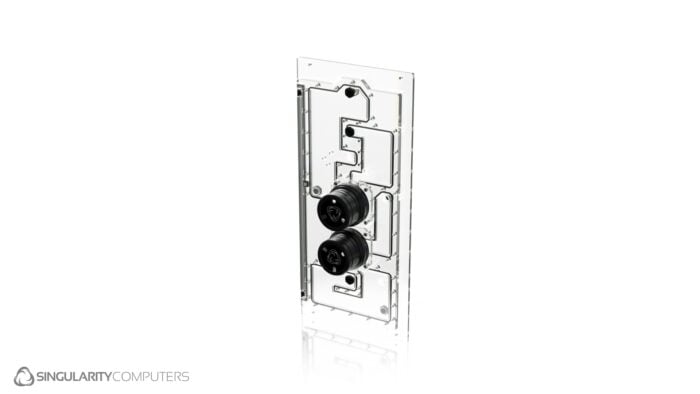 Lian Li O11D XL EVO Front Dual Loop Distribution Plate (2) Lian Li PC O11 EVO XL Front Distribution Plate - Image 3
