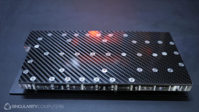 Ion 5090 Astral GPU Water-block Carbon Fiber - Singularity Computers