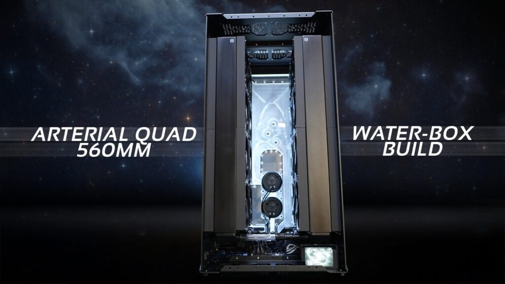 Arterial Quad 560mm Water-box Build T
