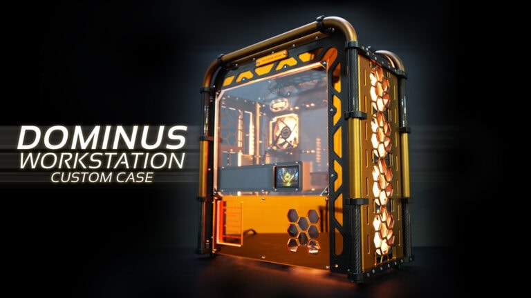 Dominus Workstation Custom Case - Singularity Computers