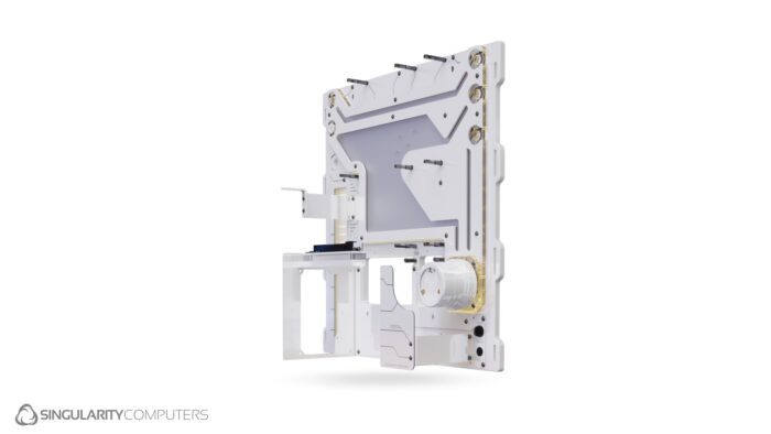 Portal Wall Mount Water-cooling Case Advanced White - Image 6